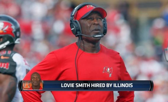 Illinois Football hires former Chicago Bears coach Lovie Smith